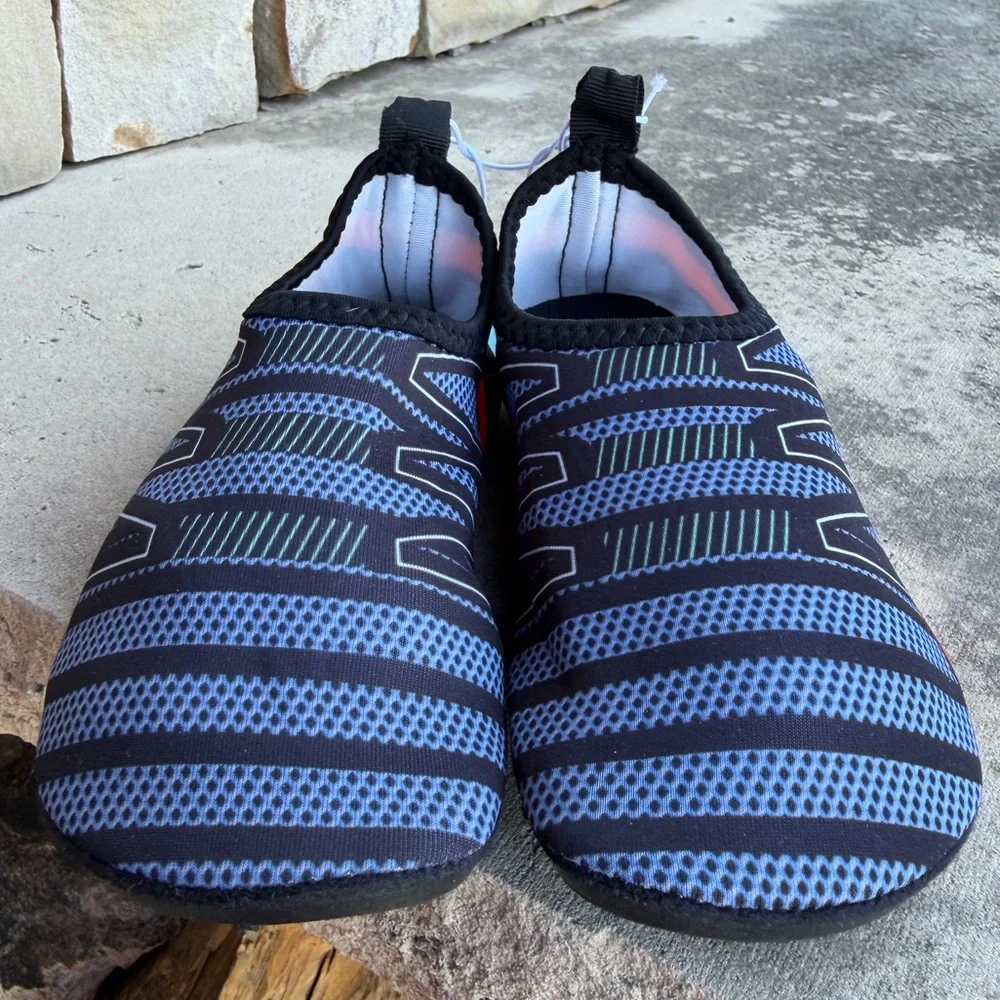 TrueFit Barefoot Kids Slip-On Water Shoes Aqua Socks NWT Sz-13.  D‎